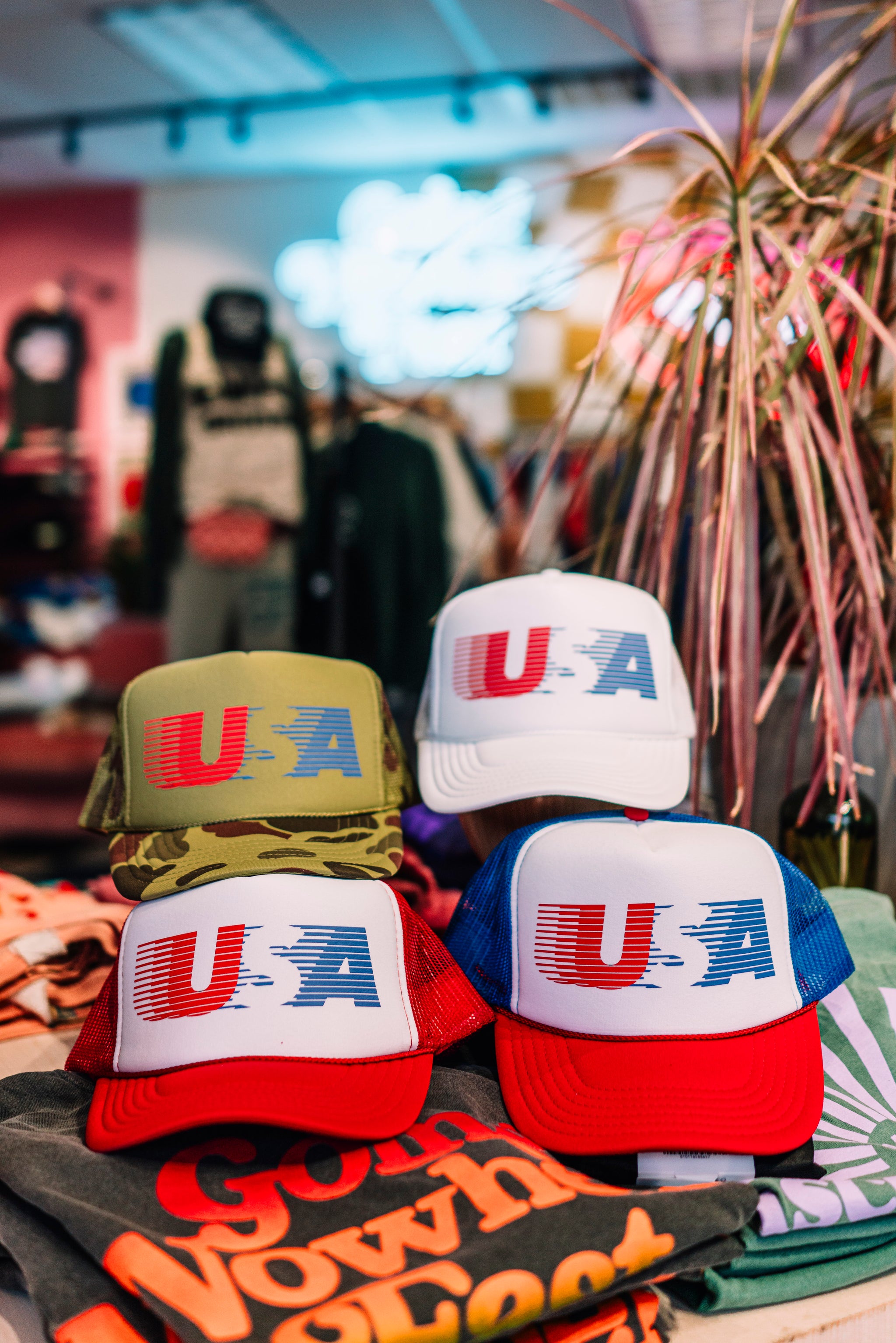 Retro USA Trucker