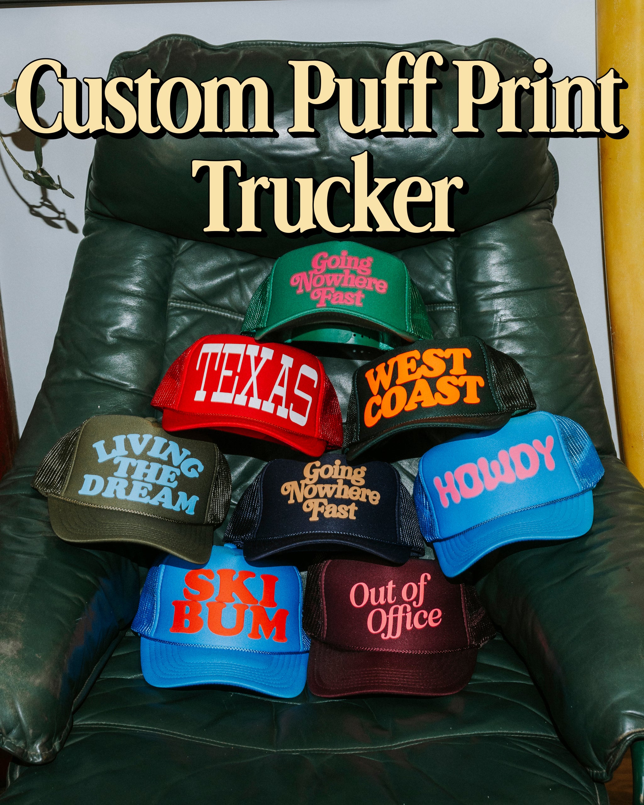 Orders fast custom hats