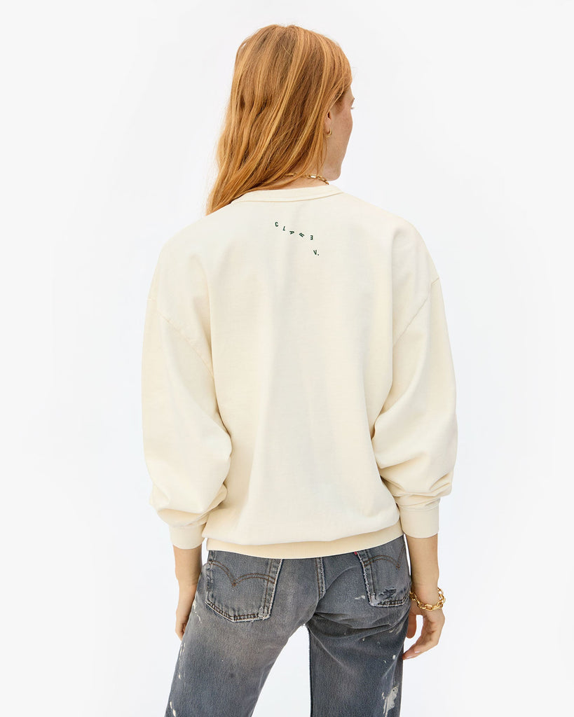 Clare V. Ciao Oversized Sweatshirt – ascot + hart