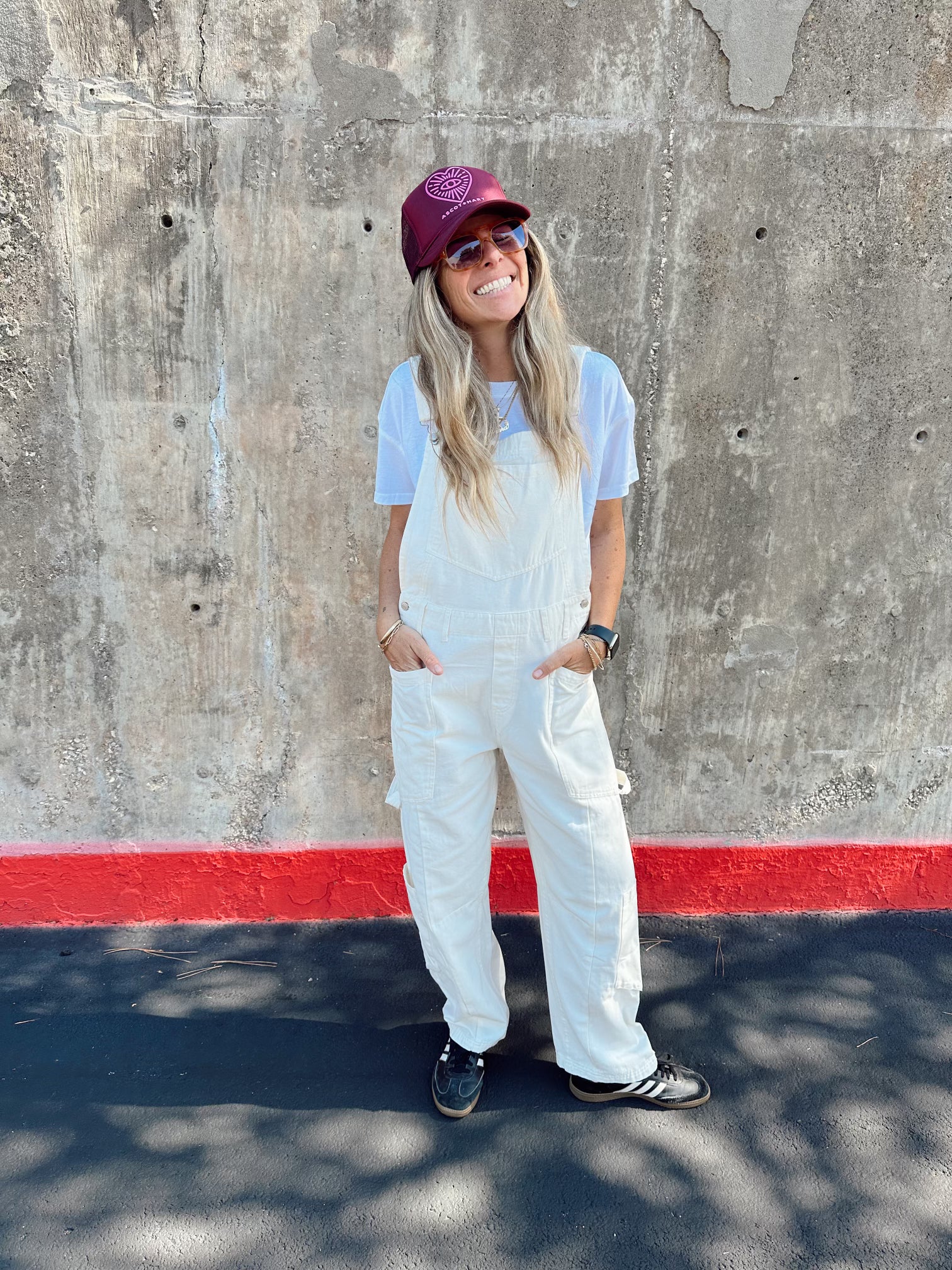 White carpenter hot sale overalls