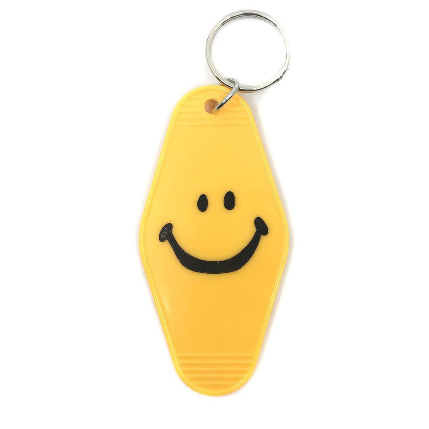 Three Potato Four Key Tag Happy Face Yellow ascot hart